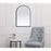 Elegant Decor Ayra Metal Frame Arch Mirror 24X36", Black