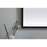 Elegant Decor Ayra Metal Frame Arch Mirror 24X36", Black