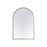 Elegant Decor Ayra Metal Frame Arch Mirror 24X36", Brass - MR1A2436BRS