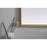 Elegant Decor Ayra Metal Frame Arch Mirror 27X36", Brass