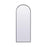 Elegant Decor Ayra Arch Full Length Mirror 28X74", Black