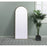 Elegant Decor Ayra Arch Full Length Mirror 28X74", Brass