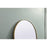 Elegant Decor Ayra Arch Full Length Mirror 28X74", Brass