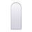Elegant Decor Ayra Arch Full Length Mirror 28X74", Silver