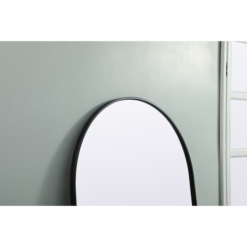 Elegant Decor Ayra Arch Full Length Mirror 32X76", Black