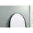 Elegant Decor Ayra Arch Full Length Mirror 32X76", Black