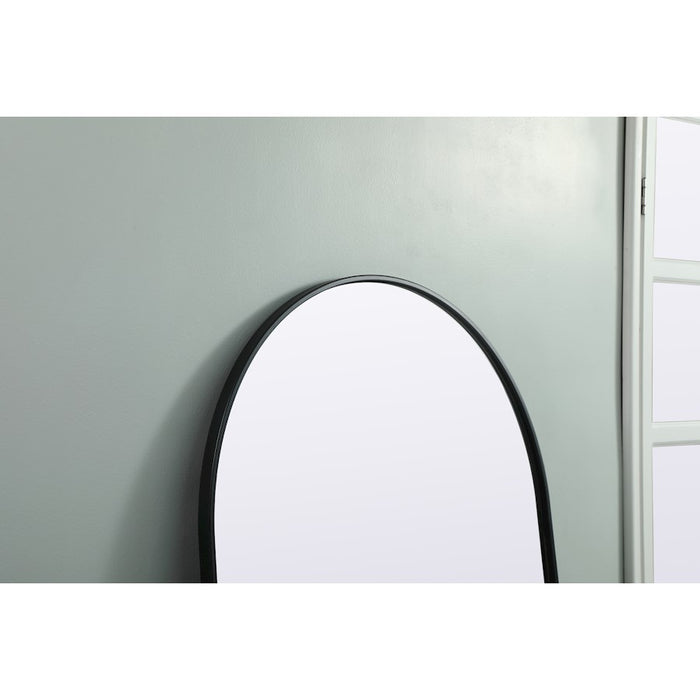 Elegant Decor Ayra Arch Full Length Mirror 32X76", Black