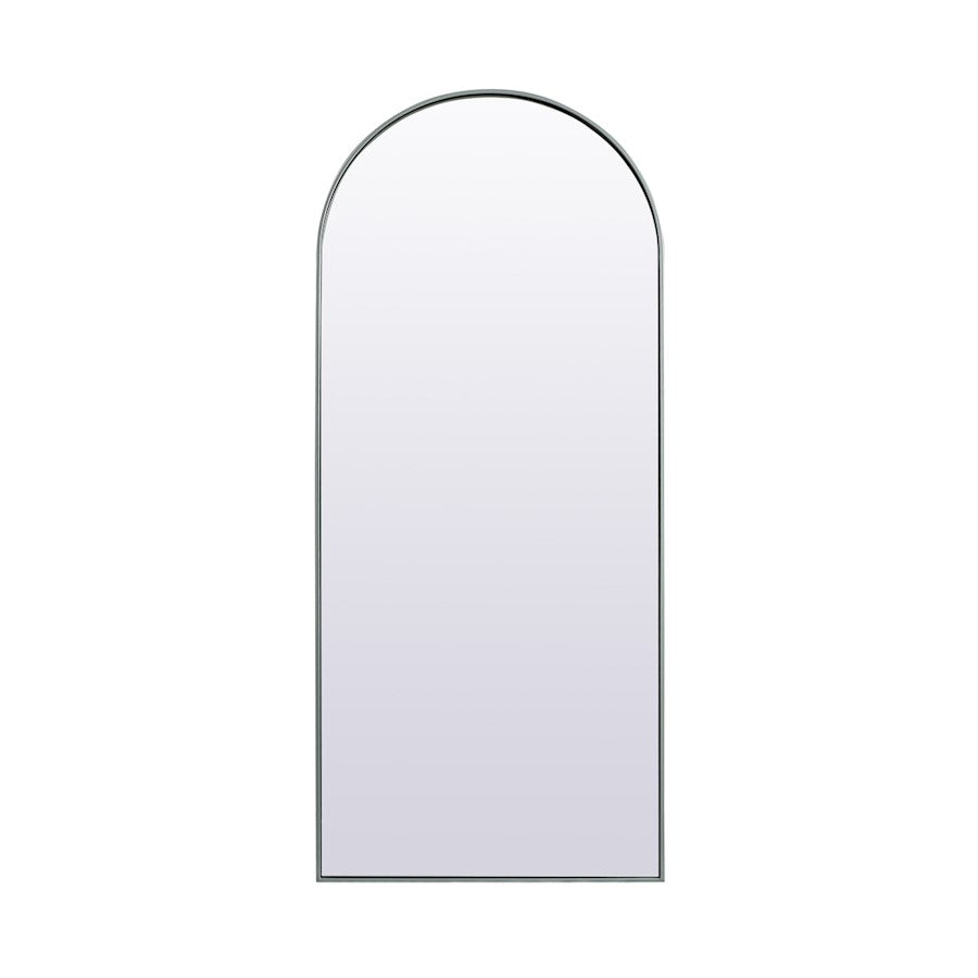 Elegant Decor Ayra Arch Full Length Mirror 32X76", Silver