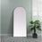 Elegant Decor Ayra Arch Full Length Mirror 32X76", Silver