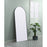 Elegant Decor Ayra Arch Full Length Mirror 32X76", Silver