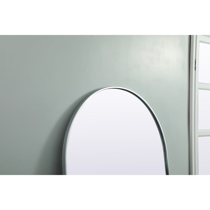 Elegant Decor Ayra Arch Full Length Mirror 32X76", Silver