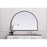 Elegant Decor Ayra Metal Frame Arch Mirror 33X24", Black