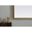 Elegant Decor Ayra Metal Frame Arch Mirror 36X36", Brass