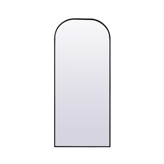 Elegant Decor Blaire Arch Full Length Mirror 28X66", Black - MR1B2866BLK