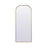 Elegant Decor Blaire Arch Full Length Mirror 28X66", Brass - MR1B2866BRS