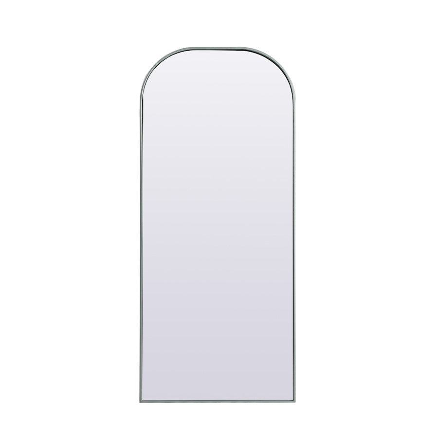 Elegant Decor Blaire Arch Full Length Mirror 28X66", Silver