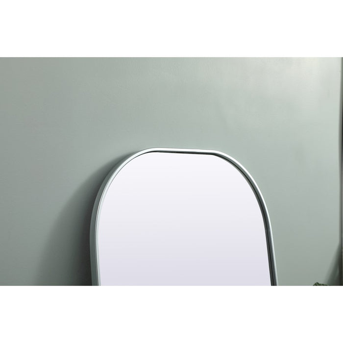 Elegant Decor Blaire Arch Full Length Mirror 28X66", Silver