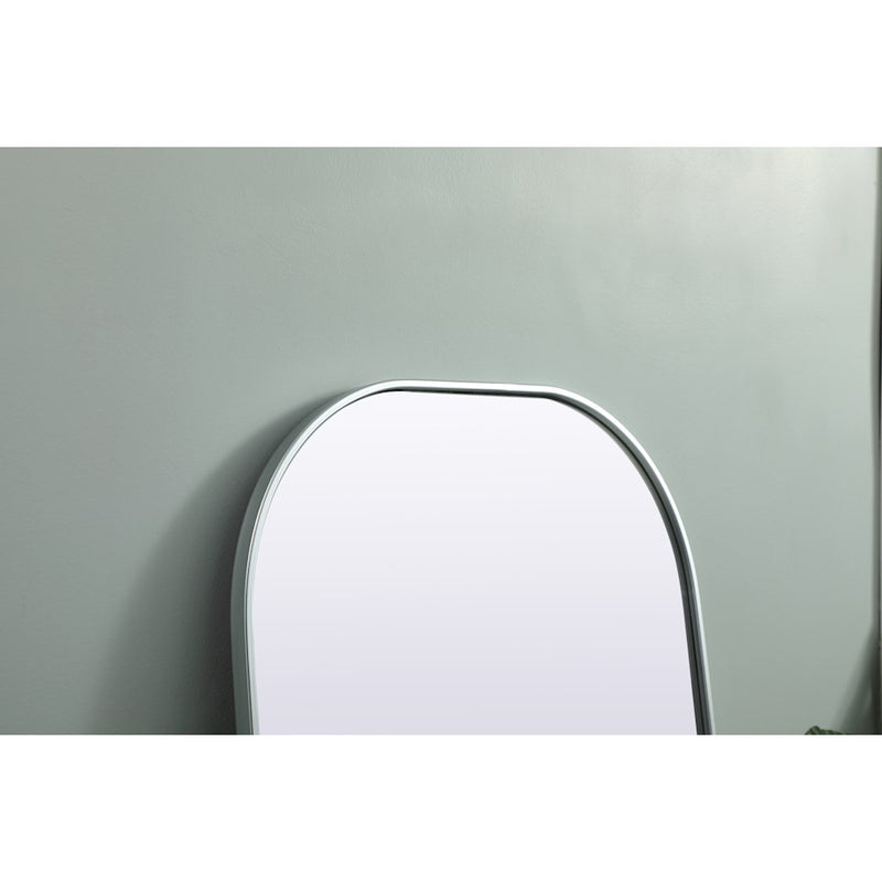 Elegant Decor Blaire Arch Full Length Mirror 28X66", Silver