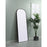 Elegant Decor Blaire Metal Frame Arch Mantel Mirror 28X74", Black