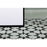 Elegant Decor Blaire Metal Frame Arch Mantel Mirror 28X74", Black