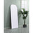 Elegant Decor Blaire Metal Frame Arch Mantel Mirror 28X74", Silver