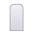 Elegant Decor Blaire Arch Full Length Mirror 32X66", Black