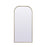 Elegant Decor Blaire Arch Full Length Mirror 32X66", Brass