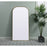 Elegant Decor Blaire Arch Full Length Mirror 32X66", Brass