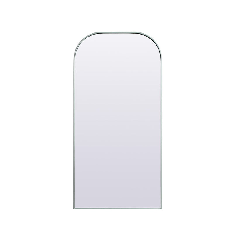 Elegant Decor Blaire Arch Full Length Mirror 32X66", Silver