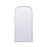 Elegant Decor Blaire Arch Full Length Mirror 32X66", Silver