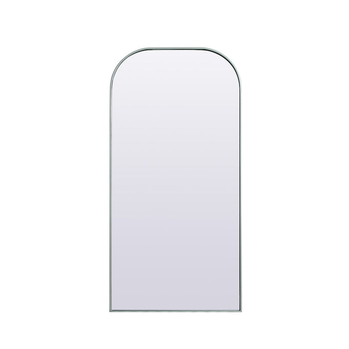 Elegant Decor Blaire Arch Full Length Mirror 32X66", Silver