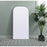 Elegant Decor Blaire Arch Full Length Mirror 32X66", Silver