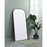 Elegant Decor Blaire Metal Frame Arch Mantel Mirror 35X66", Black
