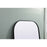 Elegant Decor Blaire Metal Frame Arch Mantel Mirror 35X66", Black