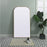 Elegant Decor Blaire Metal Frame Arch Mantel Mirror 35X66", Brass
