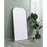 Elegant Decor Blaire Metal Frame Arch Mantel Mirror 35X66", Brass