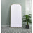 Elegant Decor Blaire Metal Frame Arch Mantel Mirror 35X72", Brass