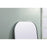 Elegant Decor Blaire Metal Frame Arch Mantel Mirror 35X72", Silver
