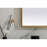 Elegant Decor Blaire Metal Frame Arch Mirror 39X24", Brass