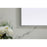 Elegant Decor Blaire Metal Frame Arch Mirror 40X34", Silver