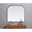 Elegant Decor Blaire Metal Frame Arch Mirror 40X38", Black