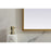 Elegant Decor Blaire Metal Frame Arch Mirror 42X30", Brass