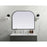 Elegant Decor Blaire Metal Frame Arch Mirror 42X34", Black