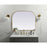 Elegant Decor Blaire Metal Frame Arch Mirror 42X34", Brass