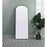 Elegant Decor Blaire Arch Full Length Mirror 28X74", Black