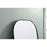 Elegant Decor Blaire Arch Full Length Mirror 28X74", Black