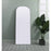 Elegant Decor Blaire Arch Full Length Mirror 28X74", Silver