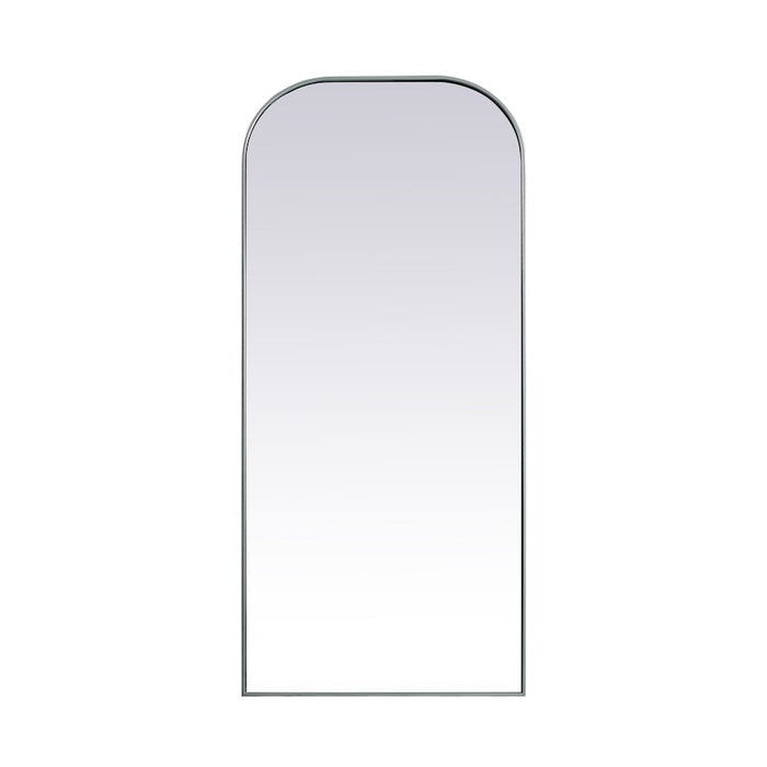 Elegant Decor Blaire Arch Full Length Mirror 32X76", Silver