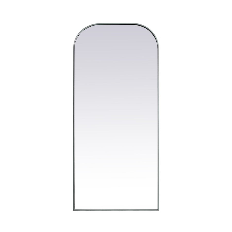 Elegant Decor Blaire Arch Full Length Mirror 32X76", Silver