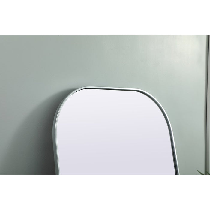 Elegant Decor Blaire Arch Full Length Mirror 32X76", Silver